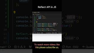 Interview Challenge  126  How to use reflect api to check if key is present in an object [upl. by Akel]