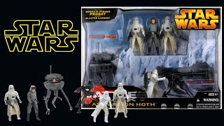 Star Wars Battle Pack Assault on Hoth Unboxing amp Review [upl. by Maurita611]