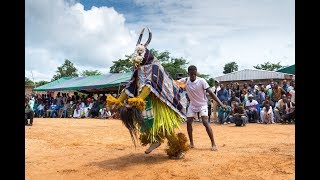 Festival de danses et masques gouro [upl. by Ilajna]