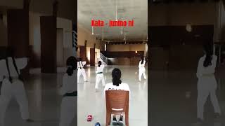 Kata  Junino Ni in shito ryu style kata kata [upl. by Leighton]