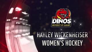 Canada West Hall of Fame Hayley Wickenheiser WHKY  Studentathlete [upl. by Irena]