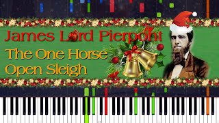 James Lord Pierpont  One Horse Open Sleigh Original 1857 Version Robert DeCormier Singers [upl. by Daffodil]