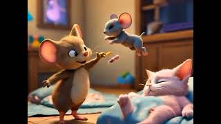 Animated story of cat and the mouse animation story cat mouse [upl. by Ahsaten209]