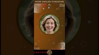 Use Synonyms to Speak Better English vocabulary synonyms shorts [upl. by Akinahs]