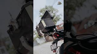 35L Motocrux alluminium top box  Dominar  Motohawk [upl. by Aeht]