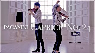 클래식연주자가 가장 피하고 싶은 그곡Caprice No24  Paganini Two Violin│파가니니 카프리스 24번 [upl. by Allenod]