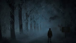 1 Hour of Relaxing amp Ambient Wintery Music From Horror Games ❄️ [upl. by Ennovart]