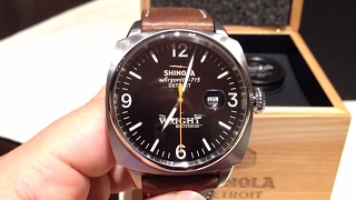 Wright Brothers Limited Edition Shinola Watch Review [upl. by Levana]