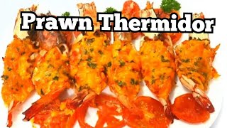 PRAWN THERMIDOR RECIPE  THERMIDOR  HOW TO COOK PRAWN THERMIDOR  GlenJ prawnthermidor [upl. by Yak633]