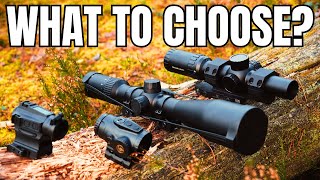 Red dot or LPVO Classic or Prism What optics to choose [upl. by Arvie]