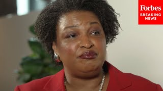 Stacey Abrams Asked Point Blank About Past Statement That Shell Be President By 2040 [upl. by Shannah]