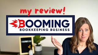 Booming Bookkeeping Business my honest review [upl. by Ailed70]