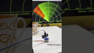 DIY Radar With Ultrasonic Sensor And ChatGPT Generated Arduino Code [upl. by Rap]