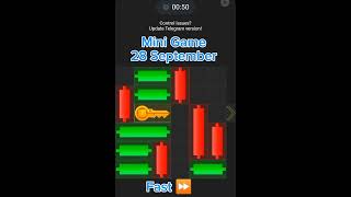 Mini Game Today 28 September Hamster Kombat How To Solve Mini Game Puzzle in Hamster Kombat 100 [upl. by Conroy]