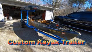 Custom Kayak Trailer [upl. by Holihs648]