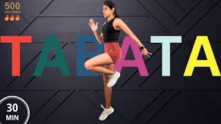 Ultimate fat loss 30 MIN Tabata  3010 format In Hindi [upl. by Ardnahcal]