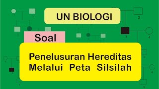 UN BIOLOGI Penelusuran Hereditas Melalui Peta Silsilah [upl. by Catherine]