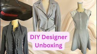 PRADA Fendi Tory Burch in this fab ThredUP Designer DIY Mystery Unboxing [upl. by Mountford]