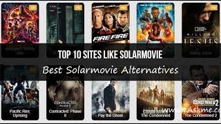 Top 10 Sites like Solarmovie Best Solarmovie Alternatives  eAskme [upl. by Willman591]