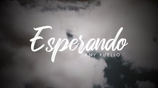 Any Puello  Esperando Video Lyric [upl. by Yehus]