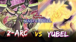 The “Secret Effect” of Gate Zero ZArc vs Yubel  YuGiOh Master Duel [upl. by Nodle574]