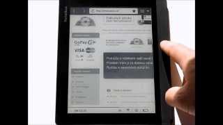 PocketBook Inkpad 840 firmware 54  videopředstavení ebook čtečky [upl. by Nnylirej]