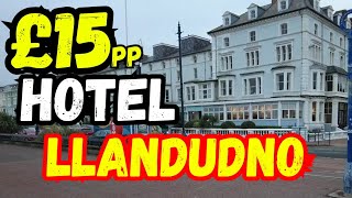 The Cheapest Hotel In Wales  The Marine Hotel Llandudno [upl. by Orr352]