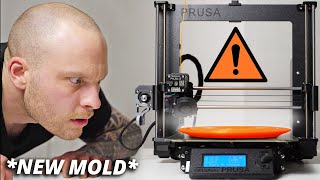 3D PRINTING THE MOST OVERSTABLE DISC IN THE WORLD NEW MOLD [upl. by Nneb]