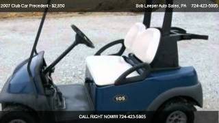 2007 Club Car Precedent  for sale in Acme PA 15610 [upl. by Prowel]