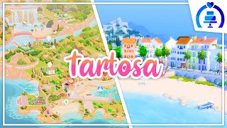 The best part of this pack is the world🌞🌊  Tartosa Full Tour — The Sims 4 My Wedding Stories [upl. by Meletius]