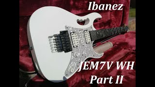 1994 Ibanez JEM7V WH Showcase Part II [upl. by Rosalinde]