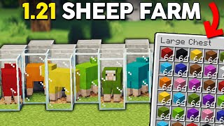 BEST 121 AFK SHEEP FARM JAVA  BEDROCK [upl. by Iat]