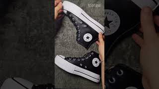 Converse Chuck Taylor All Star converse unboxing unboxingvideo tennis blackand [upl. by Ingrim174]