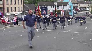 Clogher Protestant BoysPride of Ballinran Parade 22624 HD [upl. by Itsa739]