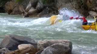 The Kicking Horse Challenge Trip  White Water Rafting with Glacier Raft Company in Golden BC [upl. by Nitnelav]