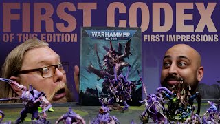 First Impressions of the Tyranid Codex The first codex of 10th Edtion [upl. by Esra]