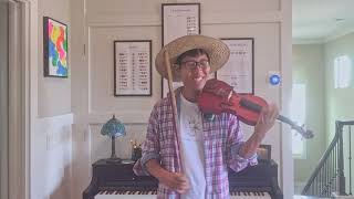 Beginner Violinist Attempts Pop Songs after 70th Hour of Practice [upl. by Moselle]