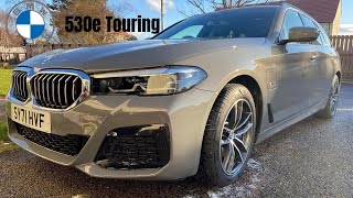 2022 BMW 530e Touring First Impressions [upl. by Swee]