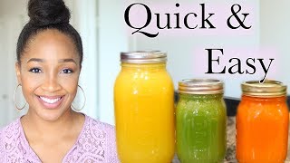 Simple Juice Recipes for Beginners  Juicing 101  JUICING WITH DREA  Entrepreneur Life [upl. by Prosser625]