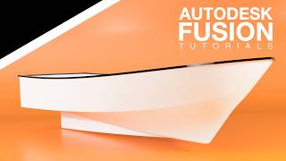 Autodesk Fusion 360  Surface Model a Boat Hull  IntermediateAdvanced Tutorial 2024 [upl. by Mafalda]