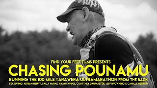 Running the Tarawera 100 mile Ultra Marathon from the back CHASING POUNAMU Running Documentary [upl. by Ihsoyim]