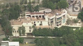 Police called to mansion in Hollywood Hills [upl. by Kunkle]