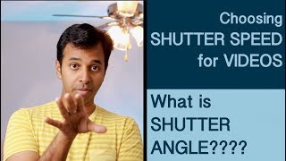 How to set shutter speed for videos  What is Shutter Angle  Learn Videography in Tamil [upl. by Ardnala]