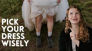 Watch this BEFORE you buy your Elopement Wedding Dress [upl. by Anicart]