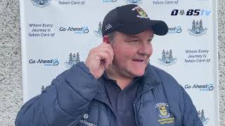 Kilmacud Crokes manager Robbie Brennan speaks to DubsTV after win over Na Fianna [upl. by Enelie328]