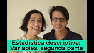 Estadística descriptiva Variables segunda parte [upl. by Manwell]