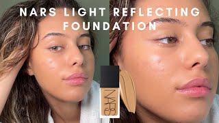 NEW NARS LIGHT REFLECTING FOUNDATION  REVIEW amp FIRST IMPRESSION  Jessica Pimentel [upl. by Howey617]