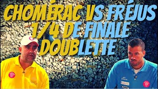 14 de Finale Doublette Chomérac vs Fréjus Trophée des Villes 2022  Pétanque [upl. by Gabor682]