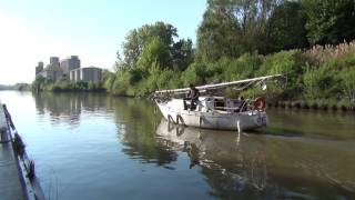 Le canal du centre en voilier [upl. by Ardin296]