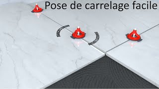 Comment poser du carrelage avec les croisillons autonivelants [upl. by Eisoj192]